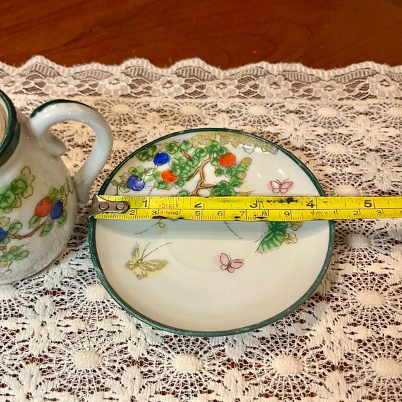 Antique Nippon Pottery Miniature Set - Picture 9 of 10